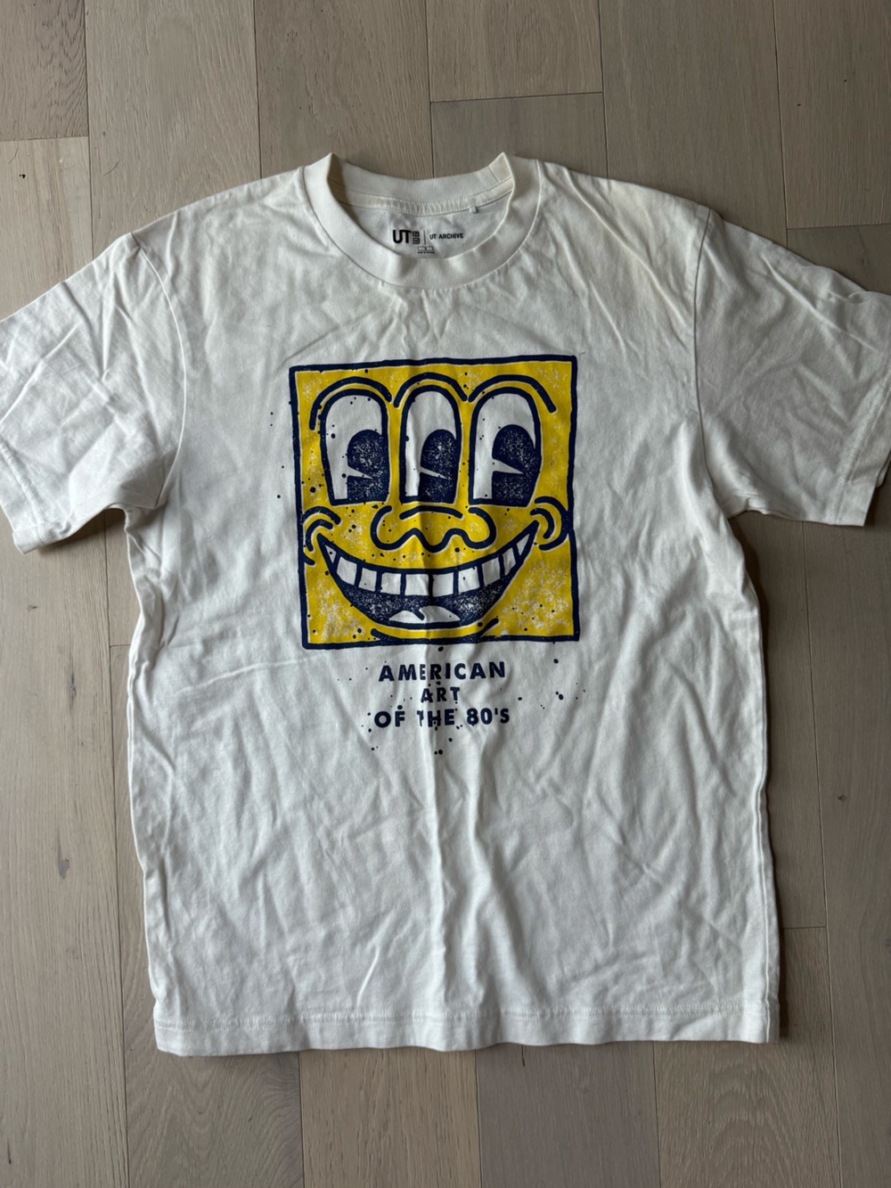 uniqlo tee “american art of the 80’s”